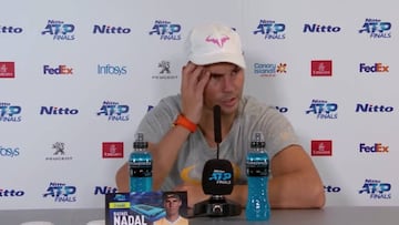 Nunca se vio a Nadal así: tremendo enfado por una pregunta sobre su mujer