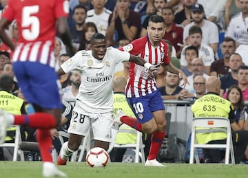 El debut de Vinicius en imágenes