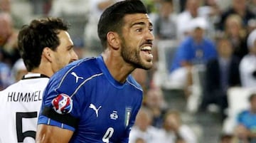 Graziano Pelle of Italy