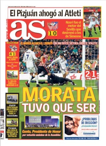 Las portadas de AS de octubre