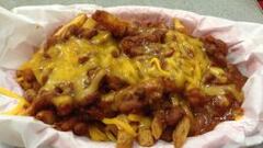 Chili Cheese Fries. Indispensable para una tarde/noche de football americano.