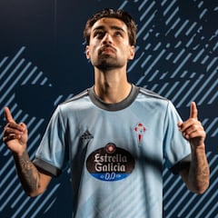 El Celta reta al City, al Nápoles y a Uruguay con su nueva camiseta