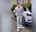 La imagen más esperada: así llegó Benzema a la concentración de Francia