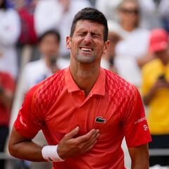 Así ha celebrado Novak Djokovic su tercer Roland Garros