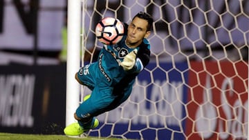 Fernando &quot;Gatito&quot; Fern&aacute;ndez, portero del Botafogo. 