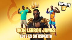 Fortnite: así es el skin LeBron James; tendrá equipación de Space Jam 2