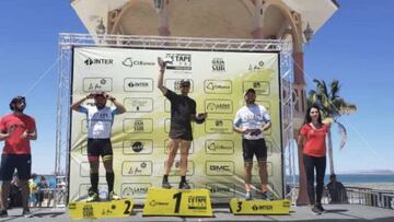 Miguel Sabah logra tercer lugar en competencia de triatlón