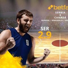 Serbia vs. Canadá: horario, TV, estadísticas, cuadro y pronósticos del Mundial de Baloncesto