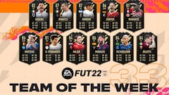 FIFA 22: TOTW 33 con Morales, Rodrygo y Mertens ya disponible