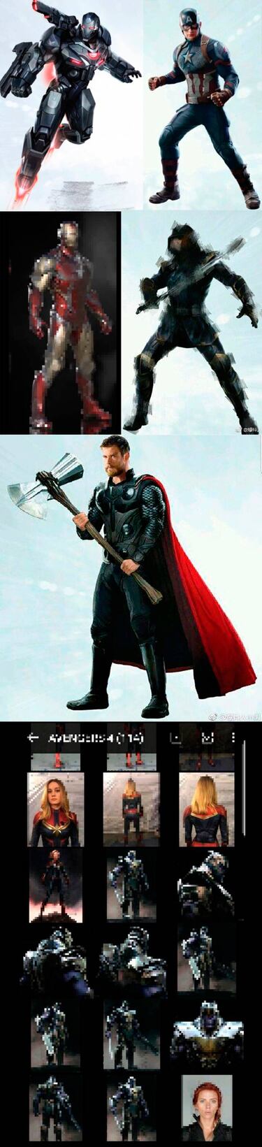 Vengadores 4: Nueva filtración con más apariencias de varios superhéroes