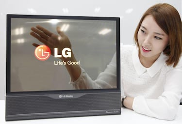 LG trabaja en pantallas flexibles para televisores