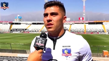La ambiciosa frase de Pinares en su regreso a Colo Colo