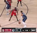 Doncic está de vuelta: el triple que anotó en la cara de James Harden