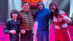 Carlos Palacios visita a “Los Tachuelas” tras bajarse de la Roja: “La risa es el mejor remedio”