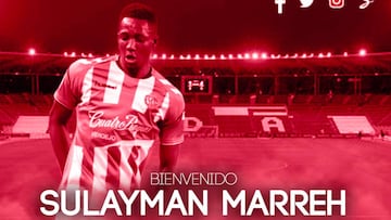 Sulayman, nuevo jugador del Almer&iacute;a.