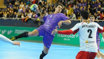 Chema M¨¢rquez repite como
'Rey del gol' en la Liga Asobal