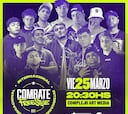 Combate Freestyle presenta su gran final internacional desde Buenos Aires