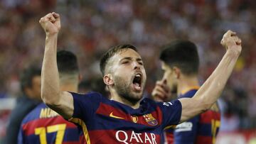Barcelona 2-0 Sevilla: Barca campe&oacute;n de la Copa del Rey 2016, con Jordi Alba de goleador en la prorroga
 
