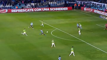 El golazo de Vecchio con el que ya se luce en Racing