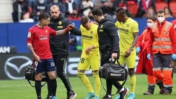 05/03/22 PARTIDO PRIMERA DIVISION 
 OSASUNA VILLARREAL 
 LESION ALBERTO MORENO 