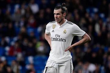 Desperate | Real Madrid's Welsh forward Gareth Bale against Huesca.