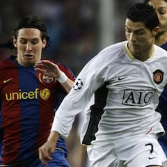 La primera vez que Cristiano y Messi disputaron un balón hace 11 años: jugada para la historia