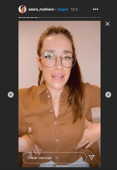Adara Molinero se somete a una nueva operación de pecho