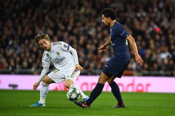 Luka Modric y Marquinhos.