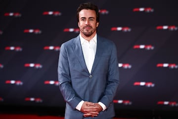 El piloto espa?ol de Aston Martin, Fernando Alonso.