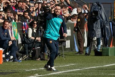 Jonatan Giráldez, entrenador del Barcelona Femenino.