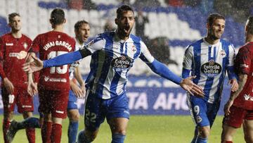 1x1 del Deportivo: Carlos y Marí sacan tres puntos del diluvio