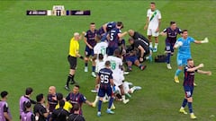 Pudo acabar en tragedia: la más que peligrosa acción en la Champions asiática