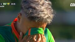 Gaete salió entre lágrimas tras desafortunada lesión en Curicó