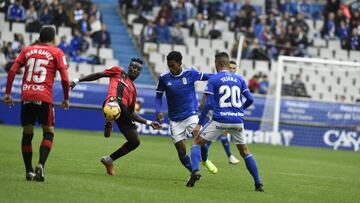04/11/18 PARTIDO DE SEGUNDA DIVISION OVIEDO MALLORCA YOEL BARCENAS
