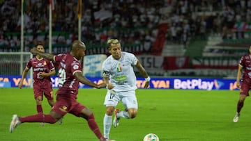 Tolima contra Pasto.