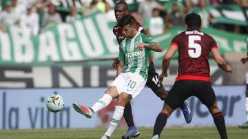 Pablo Cepellini, 10 de Atl&eacute;tico Nacional