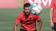 Nolito, en la pretemporada. 