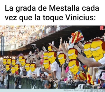 Las memes inundan las redes tras la polémica en Mestalla