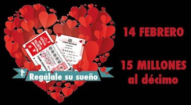 Sorteo extraordinario de San Valentín 2017: Webs y apps para comprobar los premios