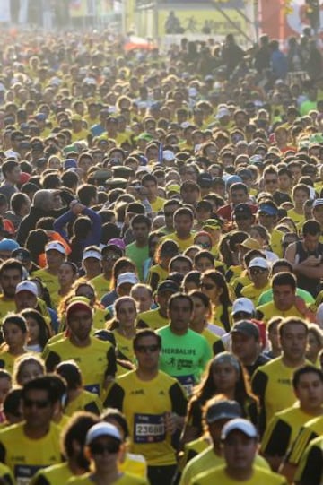 La Maratón de Santiago 2015 congregará a 28 mil corredores.