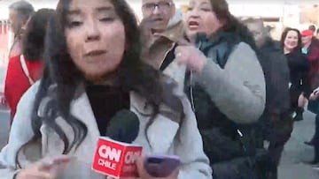 Periodista es grabada por seguidora de Daniel Jadue y lo que ocurre es impensado: ¡le lanzó lejos el téléfono!