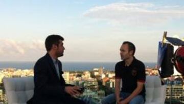 Andrés Iniesta: "El cambio de Pep a Tito no será dramático"