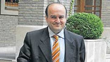 <b>CLARO. </b>Eduardo Bandrés denunció el incumplimiento del Madrid.