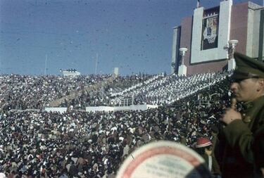 Así se vivía el clásico entre U. de Chile y U. Católica en 1951