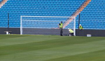 Así avanzan las obras del Santiago Bernabéu