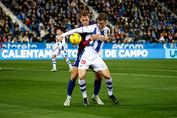 Diego García apunta a '9' titular del Leganés para el tramo final de 2023.