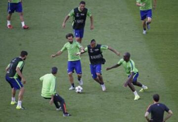 05/06/15  PREVIA FINAL CHAMPIONS LEAGUE
ULTIMO ENTRENAMIENTO DE LA JUVENTUS EN EL ESTADIO OLIMPICO DE BERLIN 
ARTURO VIDAL