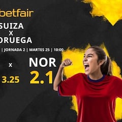 Suiza vs. Noruega: horario, TV, estadísticas, clasificación y pronósticos Mundial femenino 2023