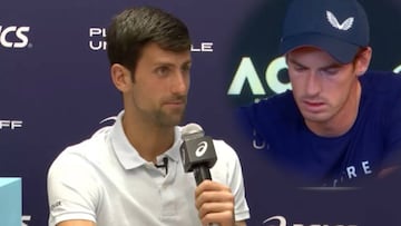 De leyenda a leyenda: el mensaje de Djokovic a Murray por su adiós