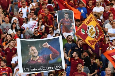 Así fue la emocionante despedida de Totti del Roma
